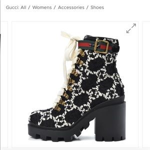 Gucci boots size 37.5 or 7 1/2